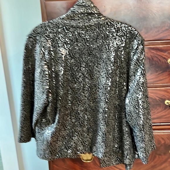 Macy’s Ruby Rd sequin cardigan - Picture 3 of 7